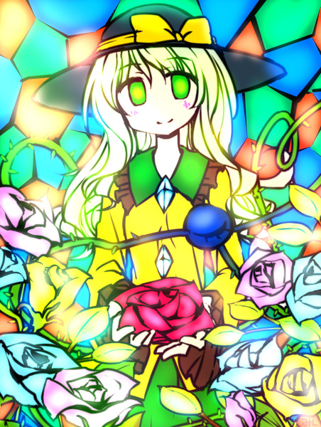 ステンドグラスチックこいしちゃん 和風海苔 さんのイラスト ニコニコ静画 イラスト