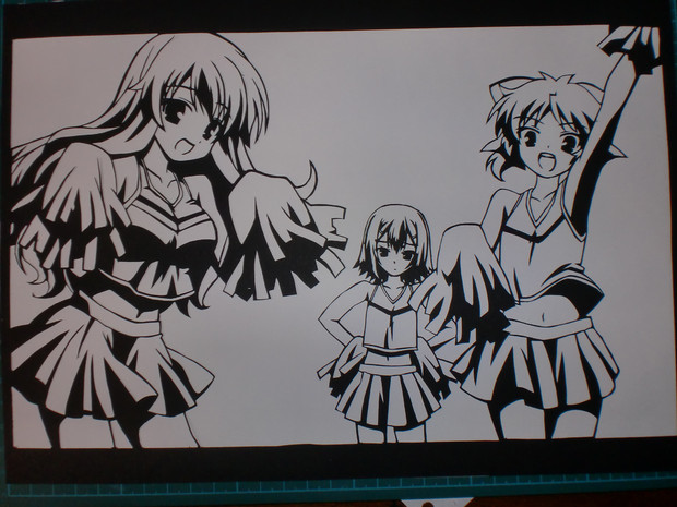切り絵 バカとテストと召喚獣 しんせ さんのイラスト ニコニコ静画 イラスト