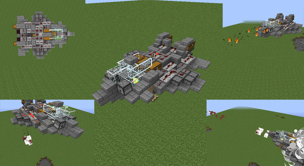 Minecraft 艦上攻撃機 Mobuszero さんのイラスト ニコニコ静画 イラスト