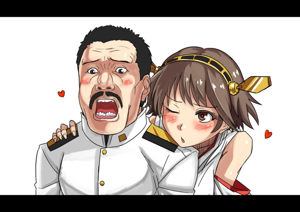ベネット提督と比叡 みむに さんのイラスト ニコニコ静画 イラスト