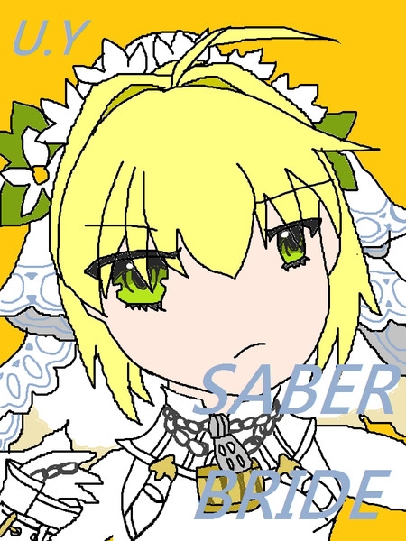 Fate/Extra BRIDE SABER