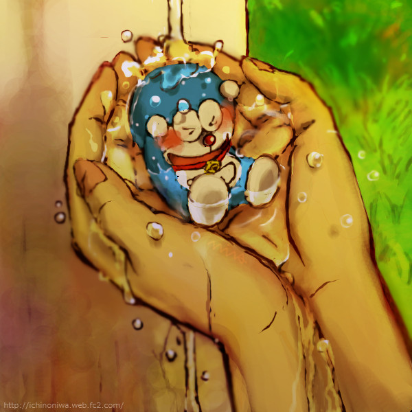 水浴び 一の庭 さんのイラスト ニコニコ静画 イラスト