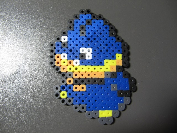 アイロンビーズで全ポケモンを作ってやんよno ４４６ ゴンベ ぎぬ さんのイラスト ニコニコ静画 イラスト