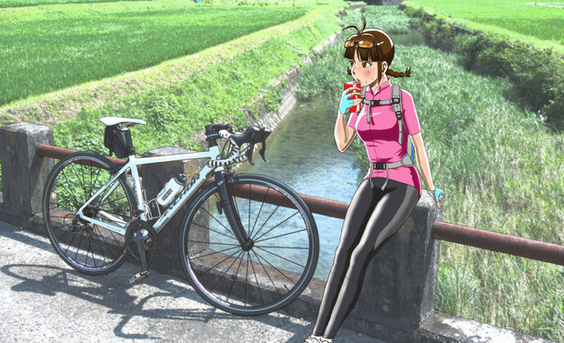 りっちゃんのサイクリング