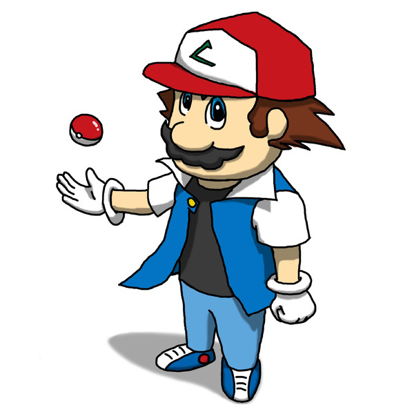 マリオ サトシ風 もずく 酢 さんのイラスト ニコニコ静画 イラスト