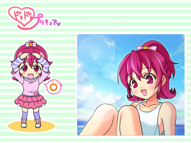 ドキドキプリキュア らくがき 雪村柚吉 さんのイラスト ニコニコ静画 イラスト