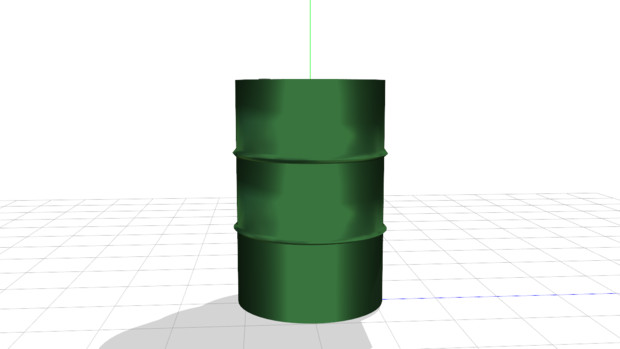 踊るドラム缶【MMDモデル配布】