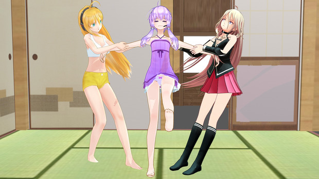 ゆかりの取り合い レイヴン さんのイラスト ニコニコ静画 イラスト