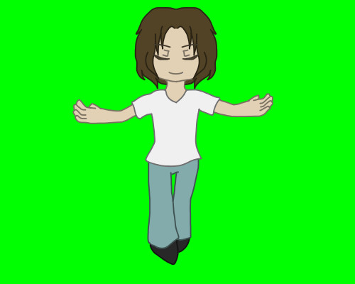 カートゥーン調かみさまgb Png 振り向くちくわと妹 さんのイラスト ニコニコ静画 イラスト