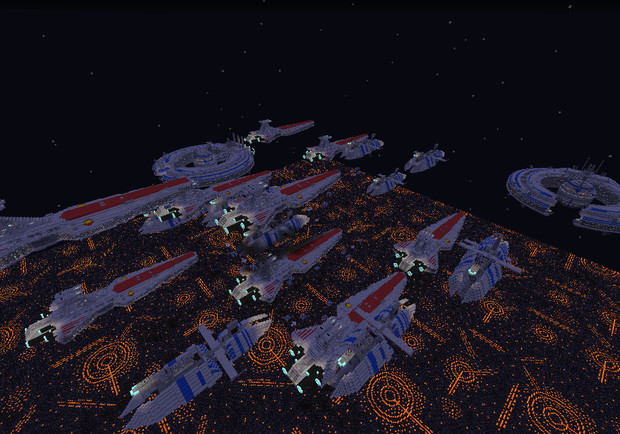Star Wars コルサントの戦い Minecraft ムルシエラゴ さんのイラスト ニコニコ静画 イラスト