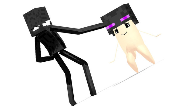 Mmd マイクラの皮を被ったなにか Minecraft クモ さんのイラスト ニコニコ静画 イラスト