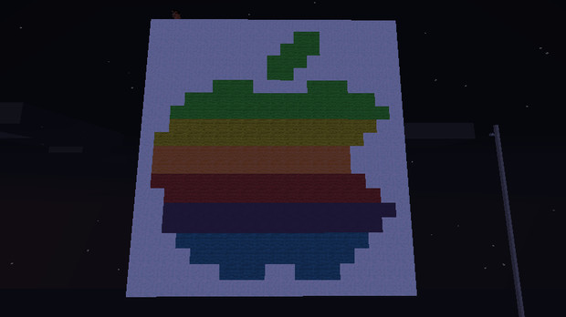 【Minecraft】 Apple ロゴ