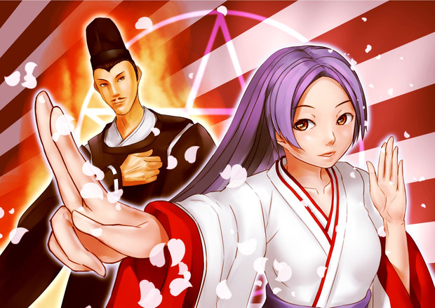 レッツゴー 陰陽師 描いたよー ナンジョルノ かがあ さんのイラスト ニコニコ静画 イラスト