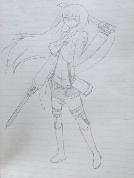 進撃の巨人が好きすぎてオリキャラを描いてしまった ロダ さんのイラスト ニコニコ静画 イラスト