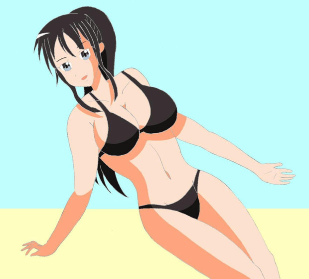 水着のお姉さん その１ ちびたんさん さんのイラスト ニコニコ静画 イラスト