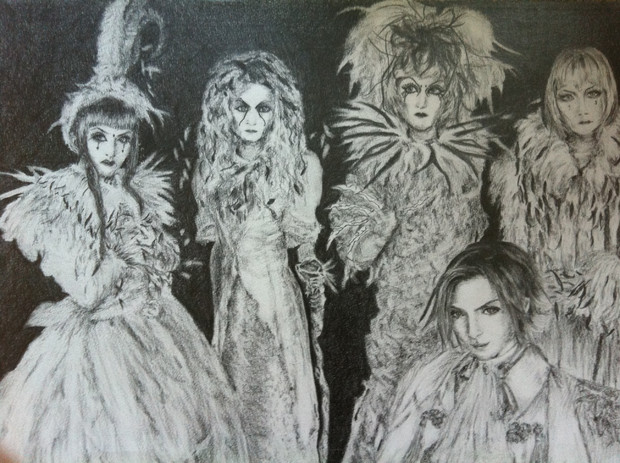 【模写】MALICE MIZER　~le ciel~