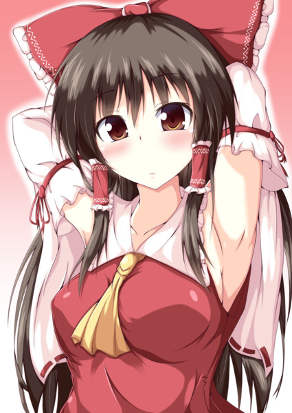腋巫女 菜葉 さんのイラスト ニコニコ静画 イラスト