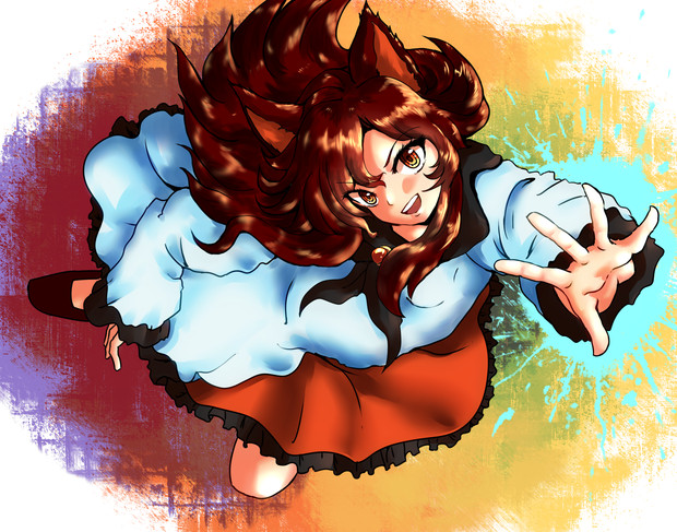 つよそうなポーズしたい影狼ちゃん トゥダ さんのイラスト ニコニコ静画 イラスト
