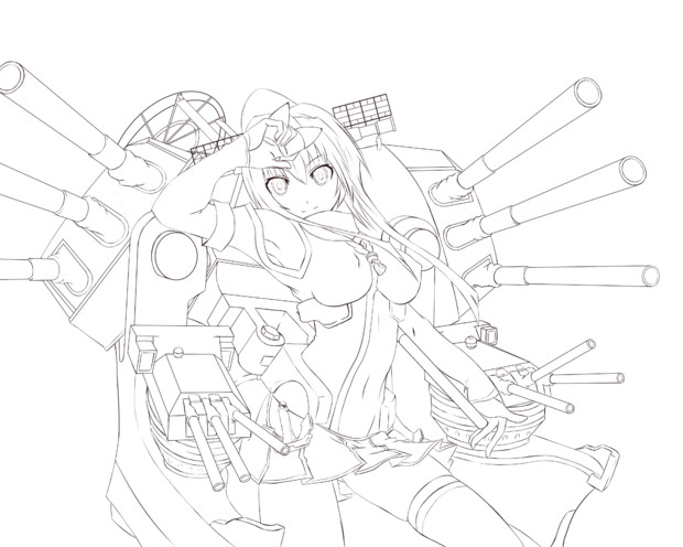 艦これ 大和ちゃん ハマチトモサク さんのイラスト ニコニコ静画 イラスト