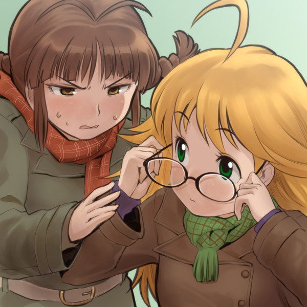 二次元　眼鏡　美少女 みきりつ / 路傍のおにぎり さんのイラスト - ニコニコ静画(イラスト)