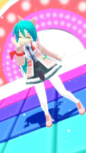 リボンガール 初音ミクxs Kirarin Mmd さんのイラスト ニコニコ静画 イラスト