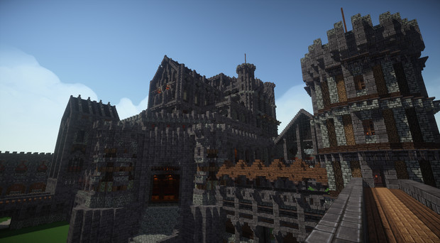 Minecraft 建築中の大聖堂５５ 建築部 As さんのイラスト