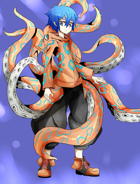 ヒョウモンダコの擬人化 鮫魚 さんのイラスト ニコニコ静画 イラスト