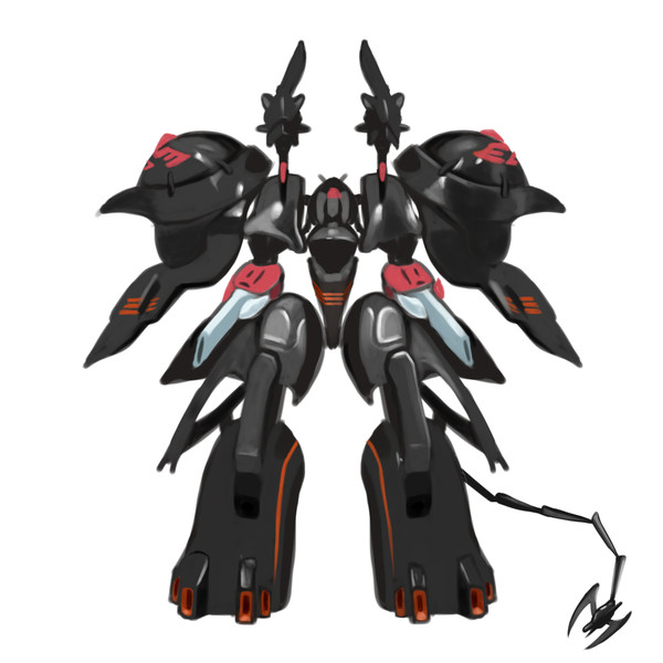 ブラックサレナをjdが描いてみた ニコニコ静画 イラスト