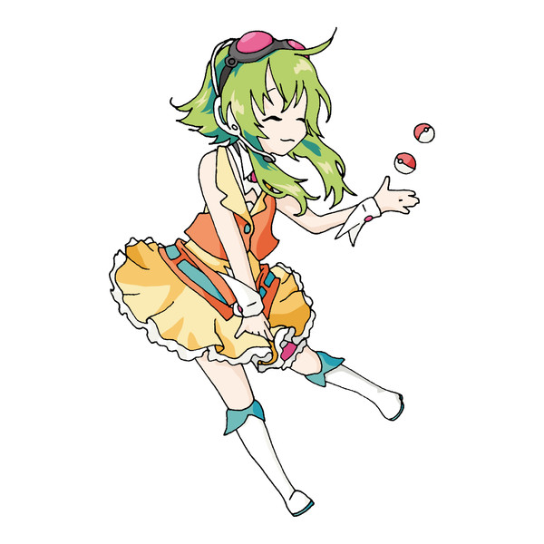 ボーカロイドの Gumiが しょうぶを しかけてきた Aoiland さんのイラスト ニコニコ静画 イラスト