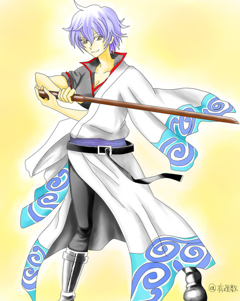 銀魂50巻表紙 模写 有理数 さんのイラスト ニコニコ静画 イラスト