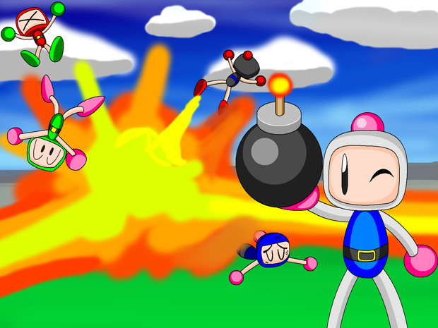 ボンバーマン Allansinho01 さんのイラスト ニコニコ静画 イラスト