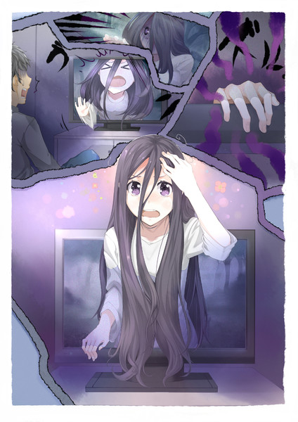 貞子ちゃん ニコニコ静画 イラスト