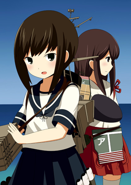 吹雪と赤城 いちま２ さんのイラスト ニコニコ静画 イラスト