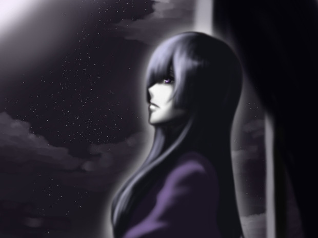 月を見る 紙様 さんのイラスト ニコニコ静画 イラスト