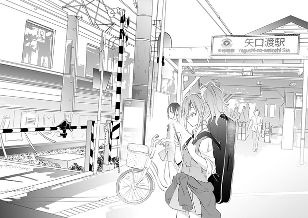 背景練習 矢口渡駅 都尾琉 さんのイラスト ニコニコ静画 イラスト