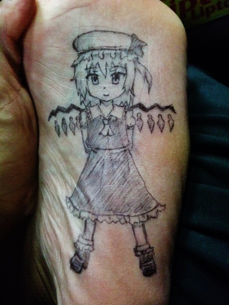 刻むぞ 足の裏に 落書きのビート 銀縁 さんのイラスト ニコニコ静画 イラスト