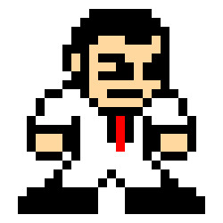 ロックマンのドット絵でゴルゴ１３