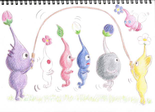 なわとびピクミン Baudroie さんのイラスト ニコニコ静画 イラスト