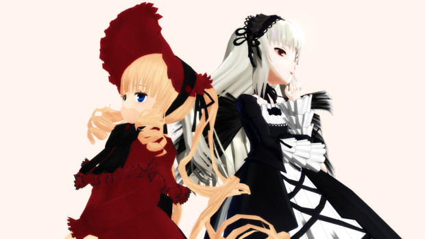真紅と水銀燈 フリック さんのイラスト ニコニコ静画 イラスト