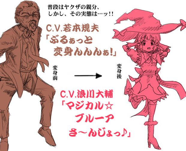 魔女っ子少年マジカルピース 二次創作 ｂｙ爪 さんのイラスト ニコニコ静画 イラスト