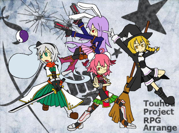 剣と魔法の幻想郷 パーティ組んでみた妄想 ファンアート かづき さんのイラスト ニコニコ静画 イラスト