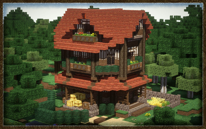 夏のminecraft建築祭13 Nicosub静画