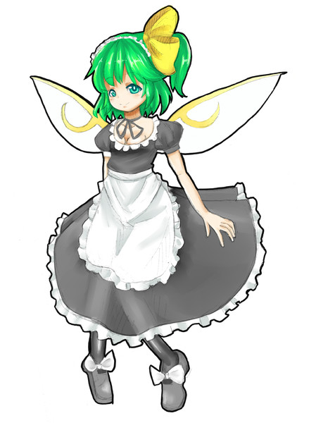 メイド服大妖精 ニコニコ静画 イラスト