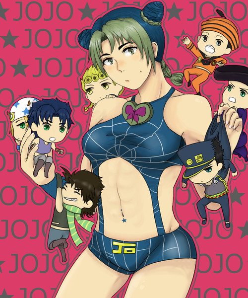 徐倫ちゃんと 乳上 さんのイラスト ニコニコ静画 イラスト