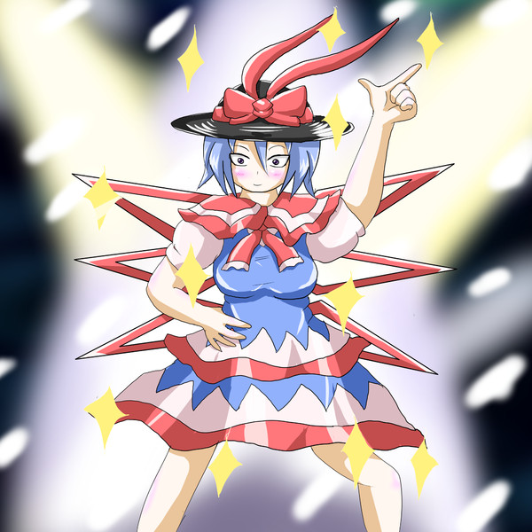 東方ポタラ合体 っぽく 月 日 永江衣玖 チルノポタラ合体 ごるばす さんのイラスト ニコニコ静画 イラスト