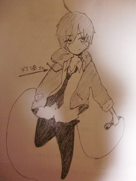 歌い手の灯油さんを想像だけで描いてみた ニコニコ静画 イラスト