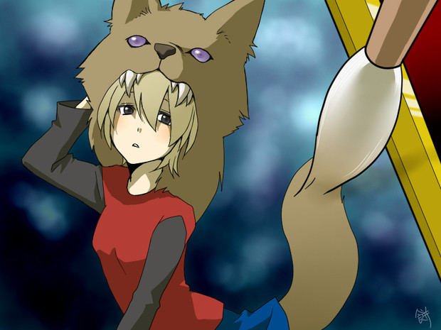 狼少女 / 餅プギャ さんのイラスト ニコニコ静画 (イラスト)