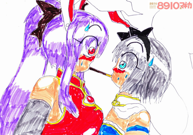 まどマギのカップリングを東方に置き換えてみた 杏さや編 松風かれんげ院 スカーレット さんのイラスト ニコニコ静画 イラスト