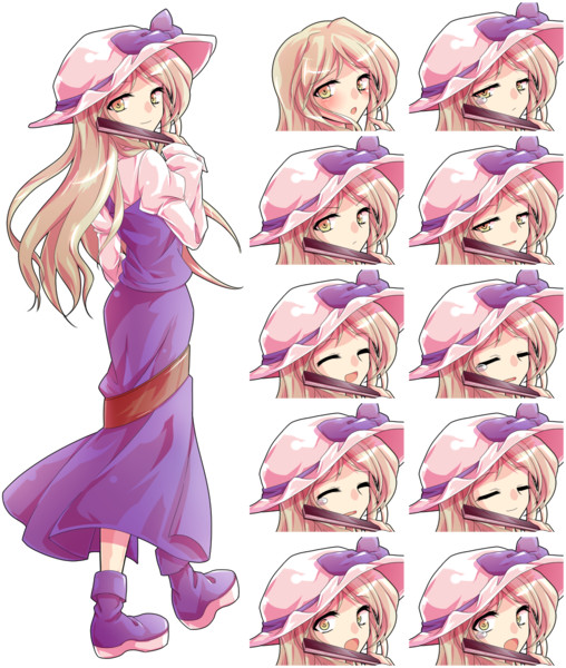豊姫立ち絵 表情差分 はるか さんのイラスト ニコニコ静画 イラスト