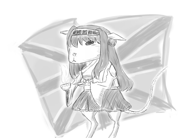 金剛 ティータイムは大事にしないとネー Noth さんのイラスト ニコニコ静画 イラスト